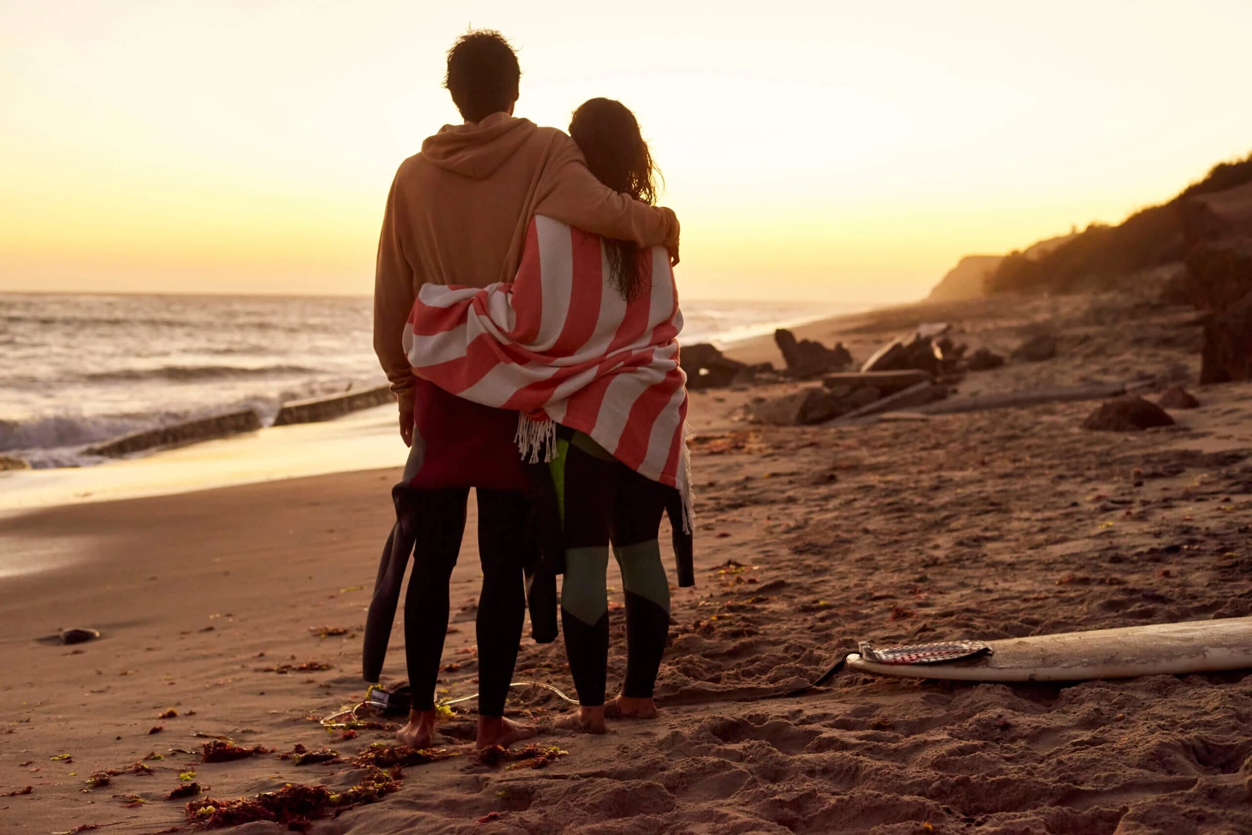 Couple on the beach